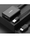 Kup Jednosměrný adaptér UGREEN MM107 HDMI (samec) - Display Port (samice) + USB (pro napájení) 0,5m černý - UGR1305BLK - {ean13} - Sklep Home Screen