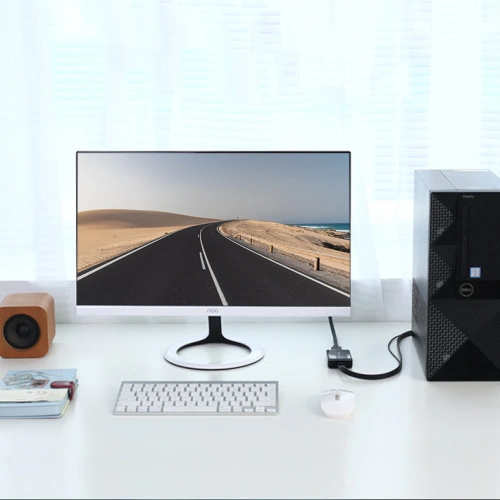 Kup Jednosměrný adaptér UGREEN MM107 HDMI (samec) - Display Port (samice) + USB (pro napájení) 0,5m černý - UGR1305BLK - {ean13} - Sklep Home Screen