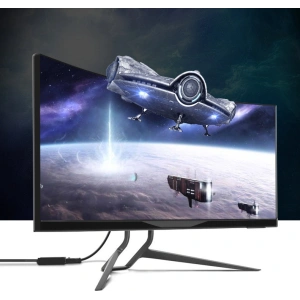 Adapter jednokierunkowy UGREEN MM107 HDMI (męski) - Display Port (żeński) + USB (do zasilania) 0,5m czarny