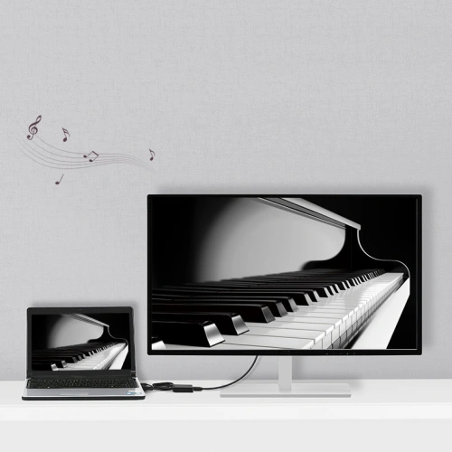 Kup Jednosměrný adaptér UGREEN MM107 HDMI (samec) - Display Port (samice) + USB (pro napájení) 0,5m černý - UGR1305BLK - {ean13} - Sklep Home Screen