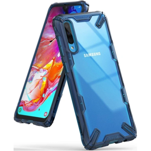 Buy Ringke Fusion-X Samsung Galaxy A70 Space Blue - RGK915BLU - {ean13} - Home Screen Store Europe