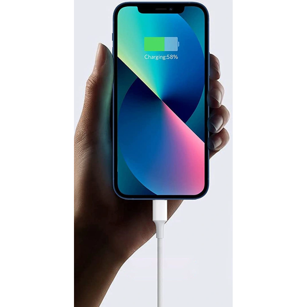 Ładowarka sieciowa UGREEN USB-C Power Delivery 20W + kabel USB-C - Lightning MFI biały