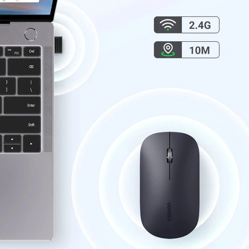 Kup UGREEN MU001 USB vezeték nélküli egér zöld - UGR1309GRN - {ean13} - Sklep Home Screen