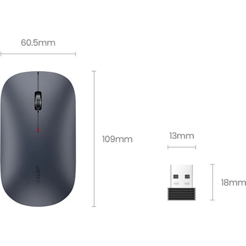 Kup UGREEN MU001 USB vezeték nélküli egér zöld - UGR1309GRN - {ean13} - Sklep Home Screen