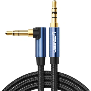 Kabel audio UGREEN AV112 2 x mini jack 3,5mm 0.5m niebieski