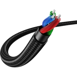Kabel audio UGREEN AV112 2 x mini jack 3,5mm 0.5m niebieski