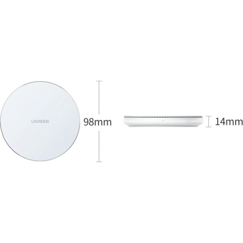Kup Încărcător wireless UGREEN CD191 15W Qi alb - UGR1312WHT - {ean13} - Sklep Home Screen
