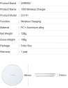Kup Încărcător wireless UGREEN CD191 15W Qi alb - UGR1312WHT - {ean13} - Sklep Home Screen