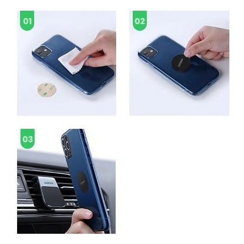Buy UGREEN LP290 magnetic car mount air vent, silver - UGR1313SLV - {ean13} - Home Screen Store Europe