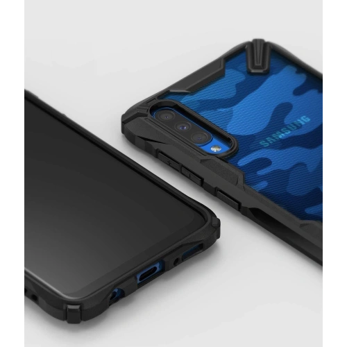 Buy Ringke Fusion-X Design Samsung Galaxy A70 Camo (Moro) Black - RGK916MOB - {ean13} - Home Screen Store Europe