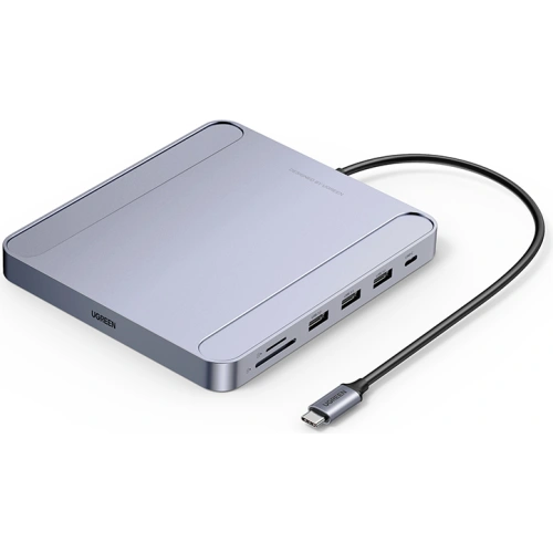 Kup Hub UGREEN CM522 USB-C - 3 x USB 3.1 Gen 1 + SD/TF + RJ45 šedý - UGR1315GRY - {ean13} - Sklep Home Screen