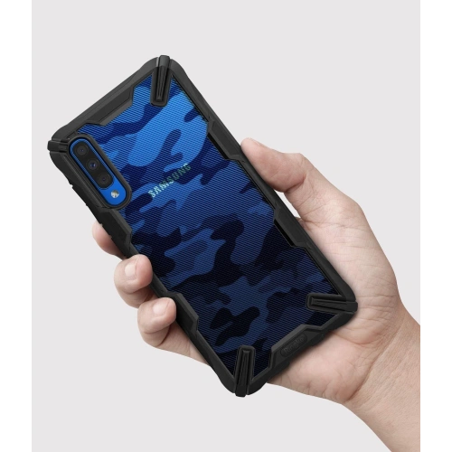 Buy Ringke Fusion-X Design Samsung Galaxy A70 Camo (Moro) Black - RGK916MOB - {ean13} - Home Screen Store Europe