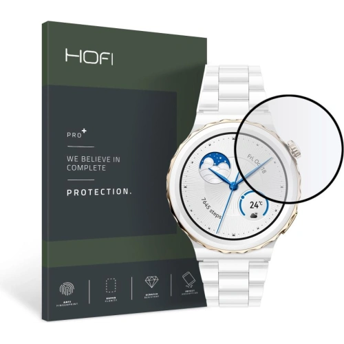 Kup Hybidní sklo Hofi Hybrid Pro+ Huawei Watch GT 3 Pro 43mm černé - HOFI245BLK - {ean13} - Sklep Home Screen