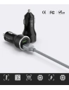 Kup Ładowarka samochodowa Ringke RealX2 2x Quick Charge 3.0 Black - RGK921 - {ean13} - Sklep Home Screen