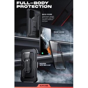 Kup Case Supcase Unicorn Beetle Pro Samsung Galaxy S22 Ultra Schwarz [2 SET] - SPC273BLK - {ean13} - Sklep Home Screen