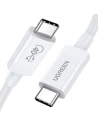 Kabel UGREEN USB4 USB-C - USB-C 40Gbps 0.8m (biały)