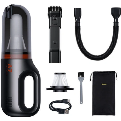 Buy Baseus A7 Car Mini Vacuum Cleaner (gray) - BSU3377GRY - {ean13} - Home Screen Store Europe