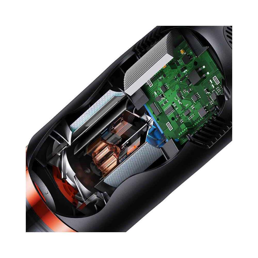 Bezprzewodowy odkurzacz samochodowy Baseus A7 (szary)