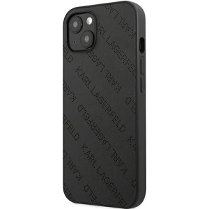 Kup Hülle Karl Lagerfeld KLHCP13SPTLK Apple iPhone 13 mini Hardcase schwarz/black Perforated Allover - KLD949BLK - {ean13} - Sklep Home Screen