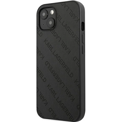 Kup Hülle Karl Lagerfeld KLHCP13SPTLK Apple iPhone 13 mini Hardcase schwarz/black Perforated Allover - KLD949BLK - {ean13} - Sklep Home Screen
