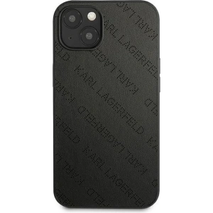 Kup Hülle Karl Lagerfeld KLHCP13SPTLK Apple iPhone 13 mini Hardcase schwarz/black Perforated Allover - KLD949BLK - {ean13} - Sklep Home Screen