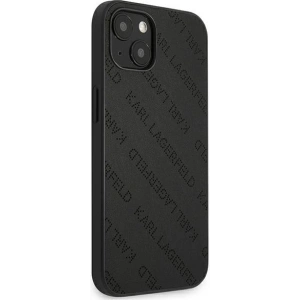 Kup Hülle Karl Lagerfeld KLHCP13SPTLK Apple iPhone 13 mini Hardcase schwarz/black Perforated Allover - KLD949BLK - {ean13} - Sklep Home Screen