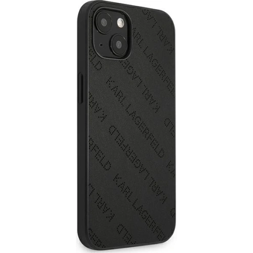 Kup Hülle Karl Lagerfeld KLHCP13SPTLK Apple iPhone 13 mini Hardcase schwarz/black Perforated Allover - KLD949BLK - {ean13} - Sklep Home Screen