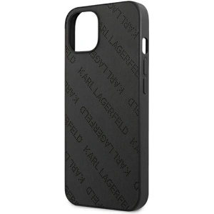 Kup Hülle Karl Lagerfeld KLHCP13SPTLK Apple iPhone 13 mini Hardcase schwarz/black Perforated Allover - KLD949BLK - {ean13} - Sklep Home Screen
