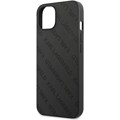 Kup Hülle Karl Lagerfeld KLHCP13SPTLK Apple iPhone 13 mini Hardcase schwarz/black Perforated Allover - KLD949BLK - {ean13} - Sklep Home Screen