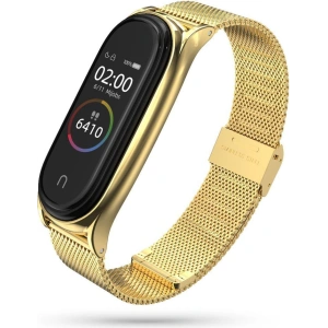 Kup Brățara Tech-Protect Milaneseband Xiaomi Mi Band 7 Gold - THP1144GLD - {ean13} - Sklep Home Screen