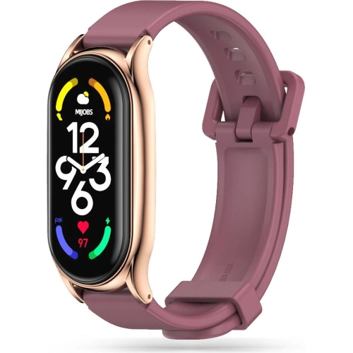 Kup Tech-Protect Iconband Pro Xiaomi Mi Band 5/6/6 NFC Burgunderrot - THP1147BRG - {ean13} - Sklep Home Screen
