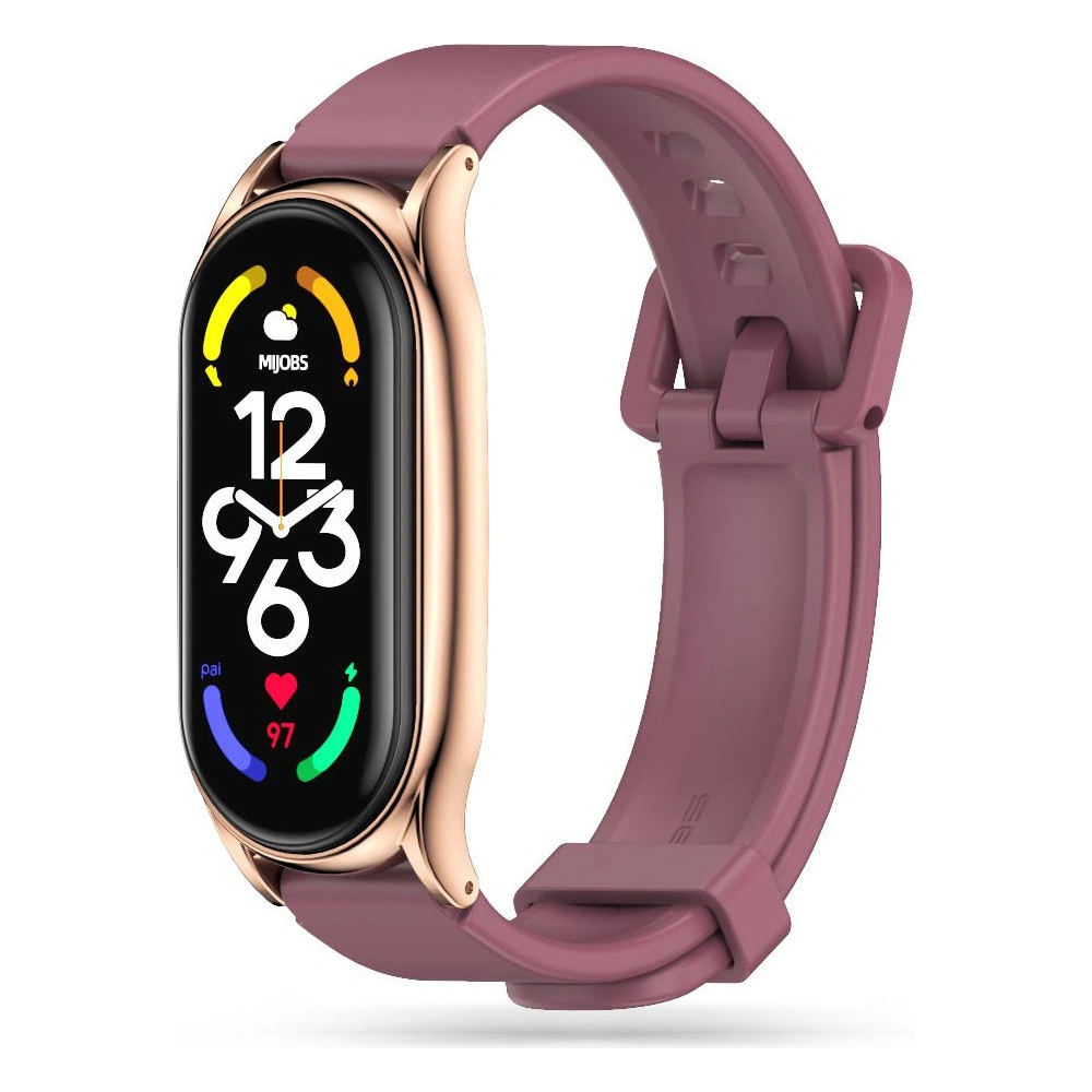 Pasek Tech-Protect Iconband Pro Xiaomi Mi Band 5/6/6 NFC Burgundy