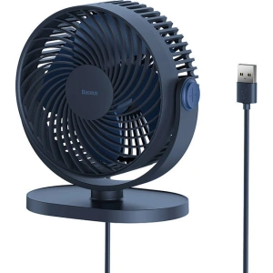 Kup Schreibtischventilator Baseus Serenity, USB (blau) - BSU3378BLU - {ean13} - Sklep Home Screen