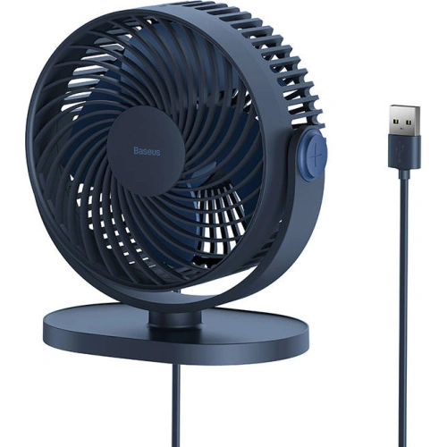 Kup Stolní ventilátor Baseus Serenity, USB (modrý) - BSU3378BLU - {ean13} - Sklep Home Screen