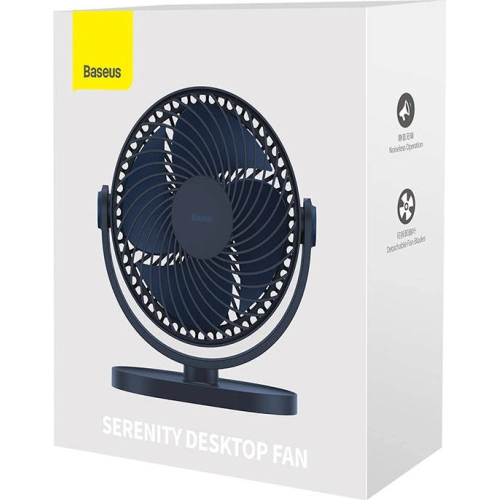 Kup Ventilator de birou Baseus Serenity, USB (albastru) - BSU3378BLU - {ean13} - Sklep Home Screen