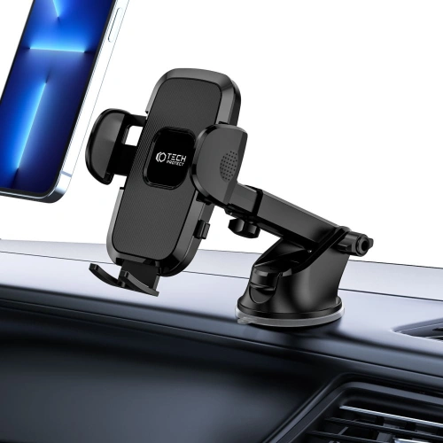 Kup Uchwyt samochodowy Tech-Protect V3 Universal Windshield & Dashboard Car Mount Black - THP1149BLK - {ean13} - Sklep Home Screen