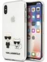 Buy Karl Lagerfeld KLHCI65CKTR Apple iPhone XS Max hardcase Transparent Karl & Choupette - KLD950CL - {ean13} - Home Screen Store Europe