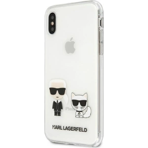 Kup Etui Karl Lagerfeld KLHCI65CKTR Apple iPhone XS Max hardcase Transparent Karl & Choupette - KLD950CL - {ean13} - Sklep Home Screen