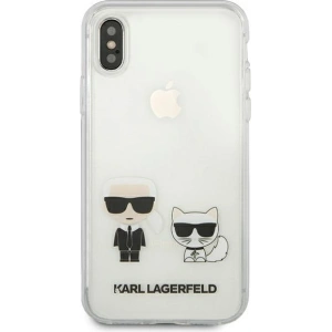 Kup Etui Karl Lagerfeld KLHCI65CKTR Apple iPhone XS Max hardcase Transparent Karl & Choupette - KLD950CL - {ean13} - Sklep Home Screen