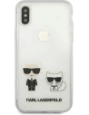 Buy Karl Lagerfeld KLHCI65CKTR Apple iPhone XS Max hardcase Transparent Karl & Choupette - KLD950CL - {ean13} - Home Screen Store Europe