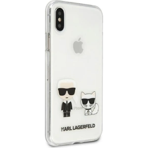 Kup Etui Karl Lagerfeld KLHCI65CKTR Apple iPhone XS Max hardcase Transparent Karl & Choupette - KLD950CL - {ean13} - Sklep Home Screen