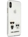 Buy Karl Lagerfeld KLHCI65CKTR Apple iPhone XS Max hardcase Transparent Karl & Choupette - KLD950CL - {ean13} - Home Screen Store Europe