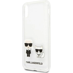 Kup Etui Karl Lagerfeld KLHCI65CKTR Apple iPhone XS Max hardcase Transparent Karl & Choupette - KLD950CL - {ean13} - Sklep Home Screen