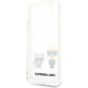 Kup Etui Karl Lagerfeld KLHCI65CKTR Apple iPhone XS Max hardcase Transparent Karl & Choupette - KLD950CL - {ean13} - Sklep Home Screen