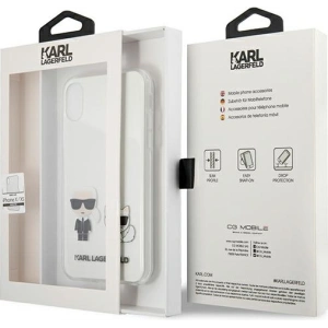 Kup Etui Karl Lagerfeld KLHCI65CKTR Apple iPhone XS Max hardcase Transparent Karl & Choupette - KLD950CL - {ean13} - Sklep Home Screen