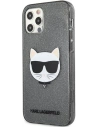 Kup Etui Karl Lagerfeld KLHCP12MCHTUGLB Apple iPhone 12/12 Pro negru/black hardcase Glitter Choupette - KLD951BLK - {ean13} - Sklep Home Screen