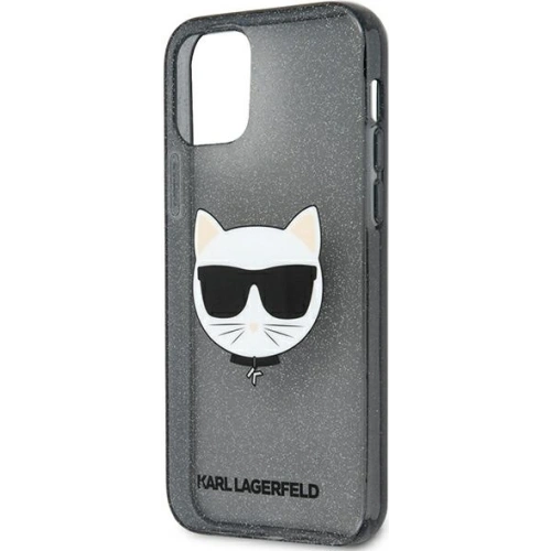 Kup Etui Karl Lagerfeld KLHCP12MCHTUGLB Apple iPhone 12/12 Pro negru/black hardcase Glitter Choupette - KLD951BLK - {ean13} - Sklep Home Screen