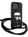 Kup Etui Karl Lagerfeld KLHCP13LCMNIPK Apple iPhone 13 Pro hardcase czarny/black Leather Monogram Patch and Cord Iconik - KLD952BLK - {ean13} - Sklep Home Screen