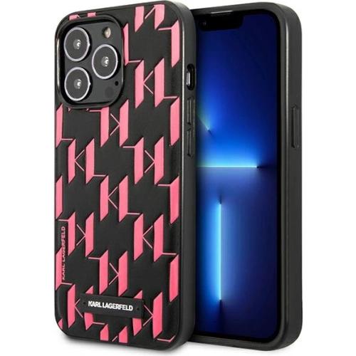 Kup Etui Karl Lagerfeld KLHCP13LMNMP1P Apple iPhone 13 Pro hardcase różowy/pink Monogram Plaque - KLD953PNK - {ean13} - Sklep Home Screen