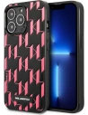 Etui Karl Lagerfeld KLHCP13LMNMP1P Apple iPhone 13 Pro hardcase różowy/pink Monogram Plaque